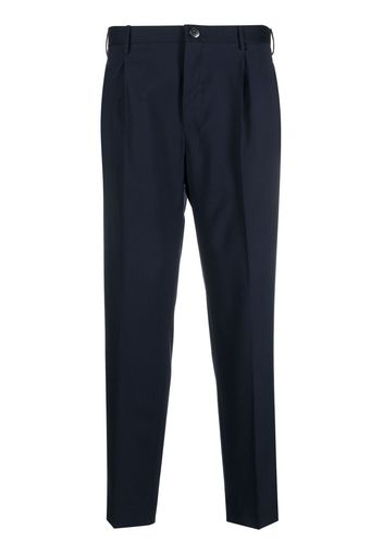 Incotex chino tapered trousers - Blau