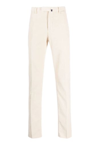 Incotex straight-leg corduroy chinos - Nude