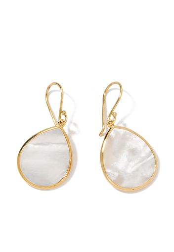 IPPOLITA 18kt 'Polished Rock Candy' Gelbgoldohrringe mit Perlmutt