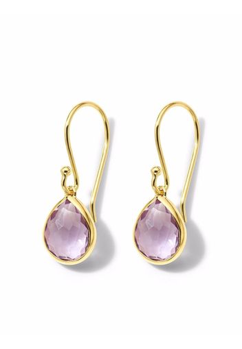 IPPOLITA 18K Rock Candy® Teeny Teardrop Earrings in Amethyst - Gold