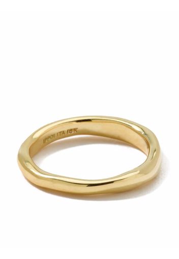 IPPOLITA 18kt yellow gold Classico Shiny Wide Squiggle ring