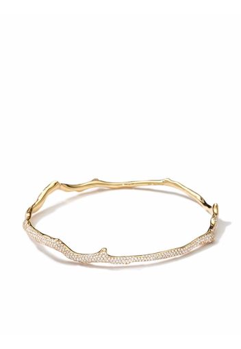 IPPOLITA 18kt yellow gold Stardust Coral Reef diamond bangle