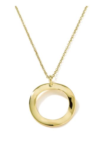 IPPOLITA 18kt yellow gold Classico Mini Wavy Circle necklace