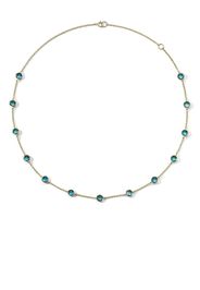 IPPOLITA 18K Gold Lollipop® 13-Stone Station Necklace in Swiss Blue Topaz 16-18"