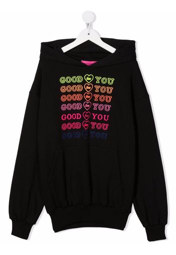 IRENEISGOOD Hoodie mit Logo-Print - Schwarz