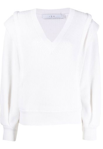 IRO long-sleeve pullover jumper - Weiß