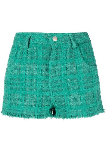 IRO Esta Tweed-Shorts - Grün