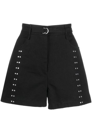 IRO stud-embellished shorts - Schwarz