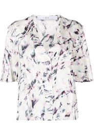 IRO v-neck floral blouse - Rosa