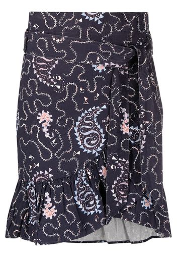 Isabel Marant Étoile Rock mit Paisley-Print - Blau