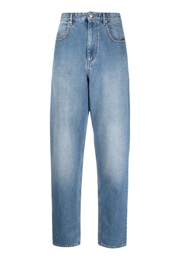 Isabel Marant Étoile high-waisted boyfriend jeans - Blau