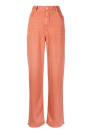 Isabel Marant Étoile high-waisted straight-leg jeans - Orange