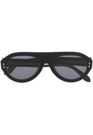 Isabel Marant Eyewear pilot-frame sunglasses - Schwarz