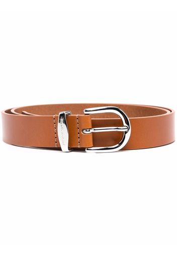 Isabel Marant buckled leather belt - Braun