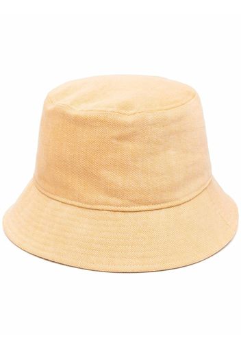 Isabel Marant embroidered-logo bucket hat - Gelb