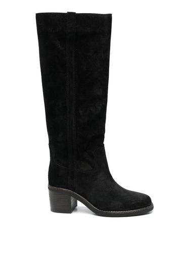 Isabel Marant 55mm knee-high suede boots - Schwarz