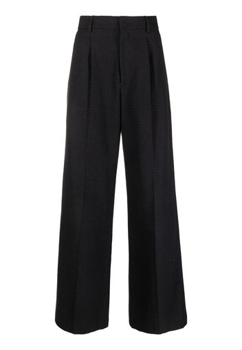 Isabel Marant high-waisted wide-leg trousers - Blau