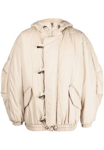 Isabel Marant Dasmo drop-shoulder parka - Nude