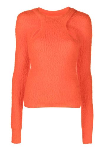 Isabel Marant cut-out jumper - Orange