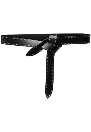 Isabel Marant Lecce leather belt - Schwarz