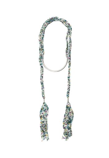 Isabel Marant braided wraparound necklace - Grün