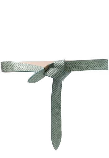 Isabel Marant Lecce knotted belt - Grün