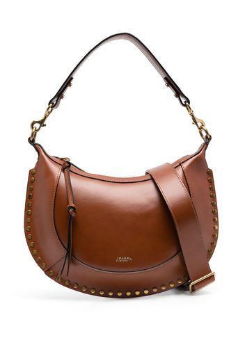 Isabel Marant studded leather tote bag - Braun