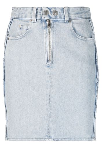 ISABEL MARANT high-waisted denim skirt - Blau