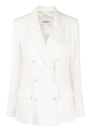 ISABEL MARANT Doppelreihiger Blazer - Weiß