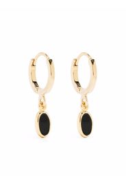 Isabel Marant Ovale Ohrringe - BLACK