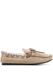 Isabel Marant Fame Loafer mit Nieten - Nude