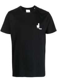 Isabel Marant T-Shirt mit Logo-Print - Schwarz