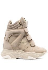 Isabel Marant Balskee concealed-wedge sneakers - Nude