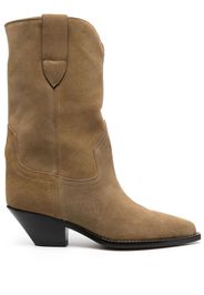 Isabel Marant Duerto suede boots - Nude