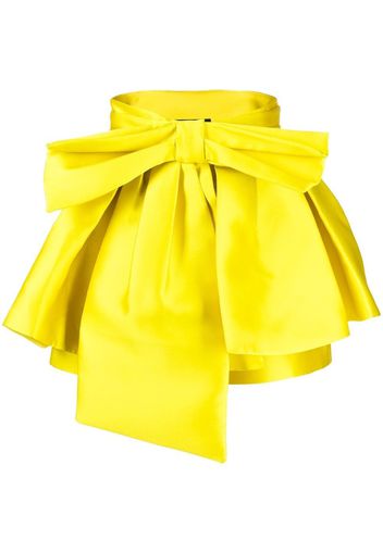 Isabel Sanchis detachable-skirt silk shots - Gelb