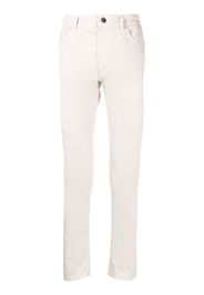 Isaia regular slim fit denim - Nude