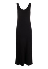 Issey Miyake scoop-neck maxi dress - Schwarz