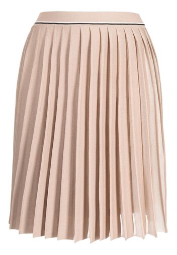 izzue elasticated-waistband skirt - Braun