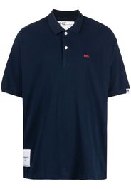 izzue Poloshirt mit Logo-Stickerei - Blau