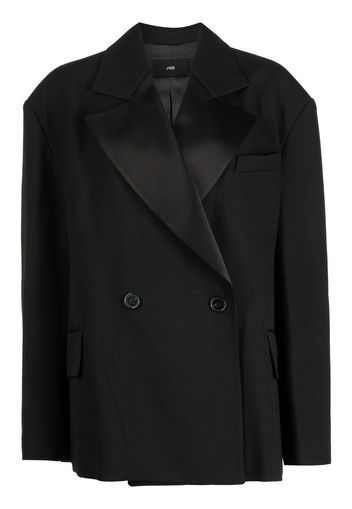 J Koo Doppelreihiger Blazer - Schwarz