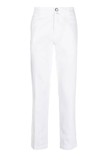 Jacob Cohën stretch-cotton chinos - Weiß