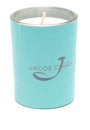 Jacob Cohen Kerze mit Logo-Prägung - Blau