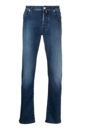 Jacob Cohën mid-rise straight-leg jeans - Blau