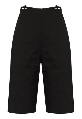 Jacquemus Le short Gardian Shorts - Schwarz