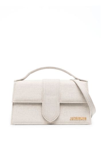 Jacquemus Le grand Bambino top-handle bag - Nude