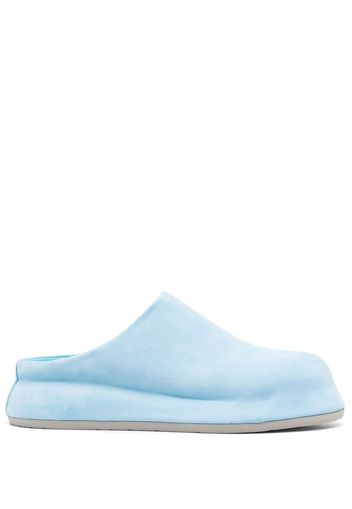 Jacquemus Bricciola suede mules - Blau