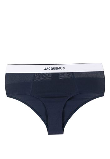 Jacquemus La Culotte Slip - Blau