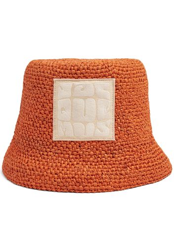 Jacquemus Le Bob Ficiu bucket hat - Orange