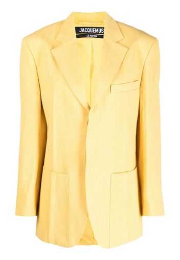 Jacquemus La veste d'homme blazer - Gelb