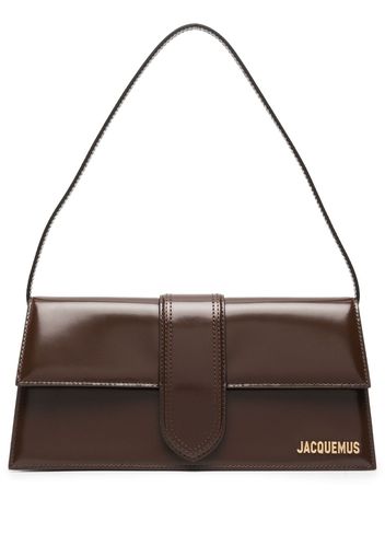 Jacquemus Le Bambino Long leather shoulder bag - Braun